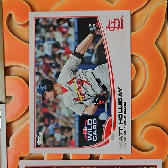 Topps Saint Louis Cardinals Matt Holliday#98/US242/122/125/320 5pk - Picture 10 of 11